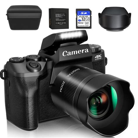 4k Digital Camera for Beginners | Photography & Video - KENTFAITH