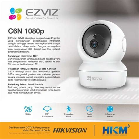 Promo Ezviz C6n 1080p Full Hd Smart Ip Camera 360 Kamera Cctv Wifi Ip