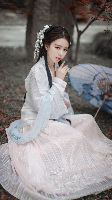 Hd Wallpaper Women Model Hanfu Wallpaper Flare