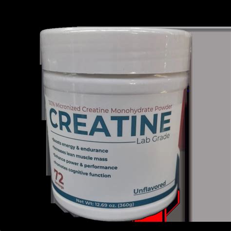 Creatina Blanca Monohidratada Y Micronizada Por Servicios De Lab