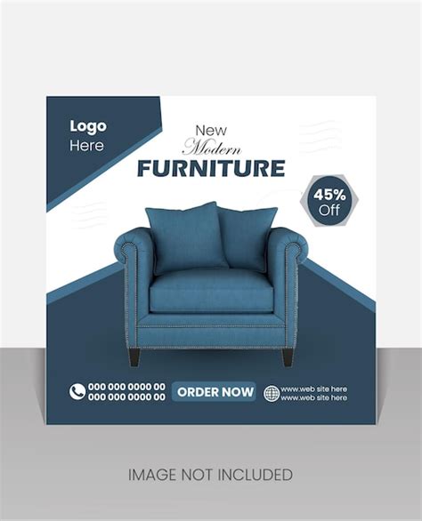 Premium Vector Furniture Sale Social Media Banner Template