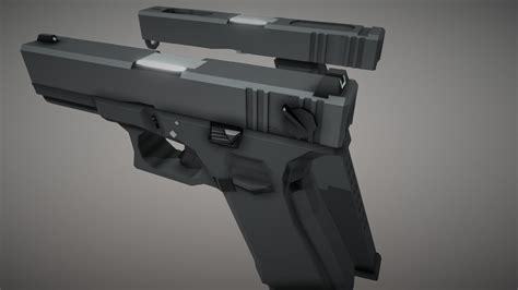 Low-Poly G18 / G18C - Download Free 3D model by notcplkerry [ba7ae12 ...