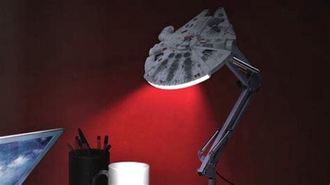 Cool Star Wars Millennium Falcon and Tie Fighter Desk Lamps to Help You Stay on the Light Side ...