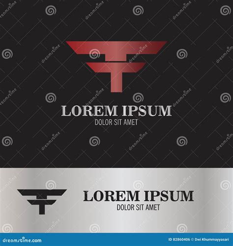 Letter T Company Logo Stock Vector Illustration Of Logotype 82860406