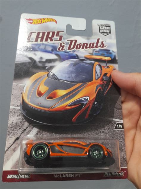 Hotwheels Car Culture Cars Donuts Mclaren P Hobbies Toys Toys