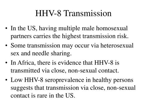 Ppt Human Herpesvirus 8 Hhv 8 As An Emerging Pathogen Relevance To