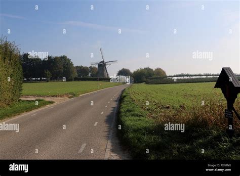 Beautiful landscape in the Netherlands, state Limburg Stock Photo - Alamy