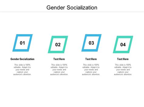 Gender Socialization Ppt Powerpoint Presentation Model Shapes Cpb