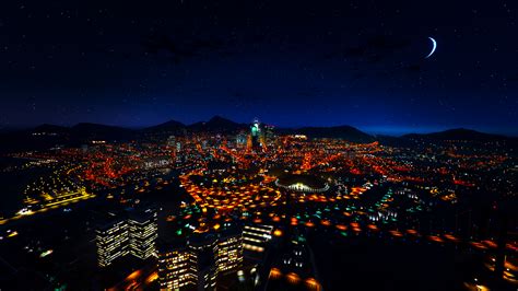 Night time view of Los Santos : r/GTAPhotography