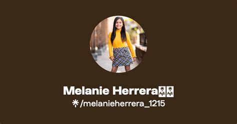 Melanie Herrera 🏻 Instagram Facebook Tiktok Linktree