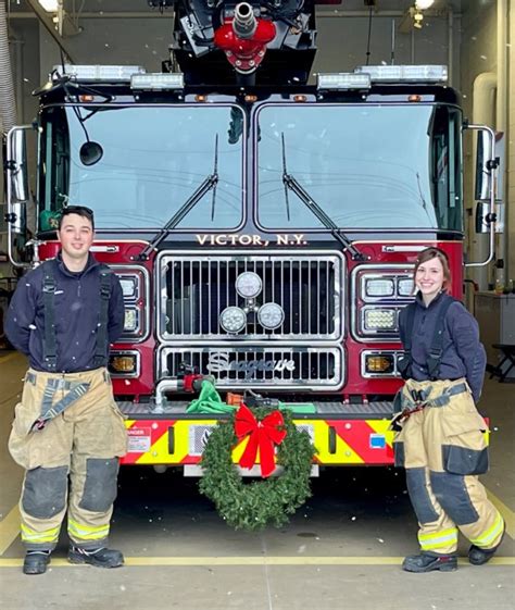 Victor Fire District Hires First Ever Career Firefighters Rochesterfirst