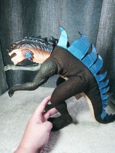 Vintage 1998 Godzilla Movie Plush W/ Vinyl Head Arms Toho Equity Toys 20" long | #4560971232