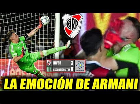 El Desahogo De Franco Armani Tras Atajar Un Penal Frente A