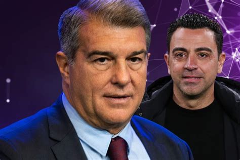 Xavi Hernández dona la paraula i Joan Laporta respira alleujat s