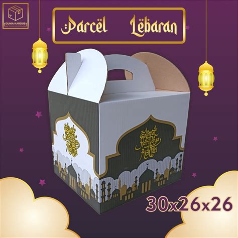 Jual Box Parcel Jinjing X X Cm Kardus Parcel Lebaran Idul