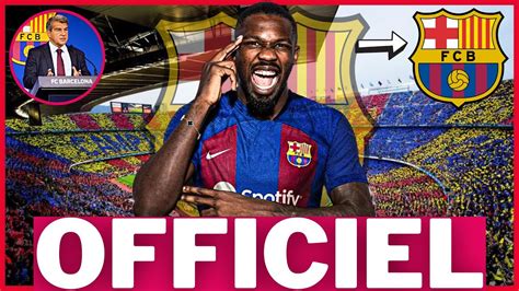 MARCUS THURAM AU FC BARCELONE C EST BOUCLÉ BON TRANSFERT AU BARÇA