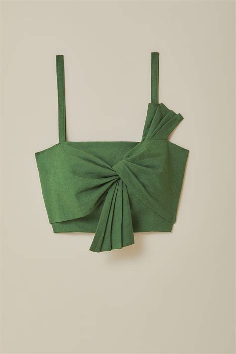 Green Front Bow Top Farm Rio