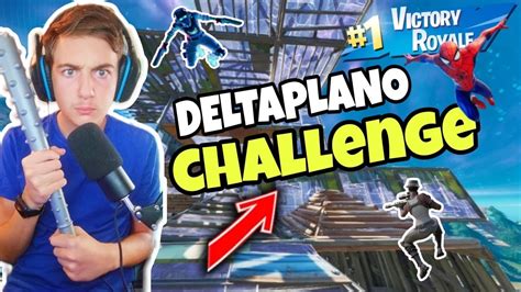 E TORNATA LA DELTAPLANO CHALLENGE SU FORTNITE YouTube