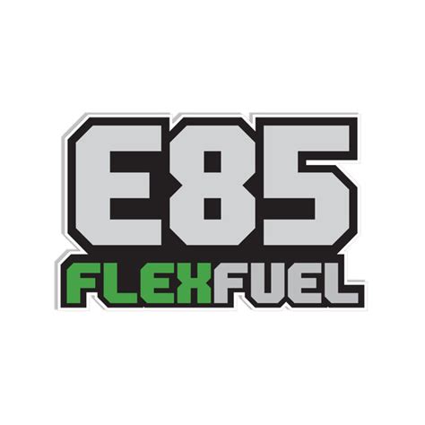 Flex Fuel E85 Decal 375 Propel Proshop