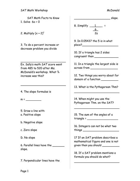 Practice sat math questions | PDF | Free Download