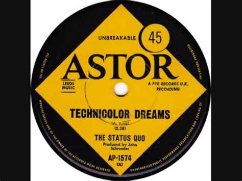 Status Quo Technicolour Dreams Youtube