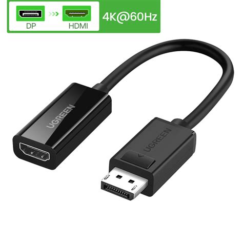 Ugreen K P Hz Hz Displayport Dp Male To Hdmi Female Cable