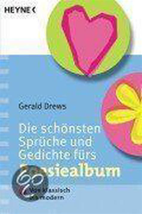 Spr Che Und Gedichte F Rs Poesiealbum Gerald Drews