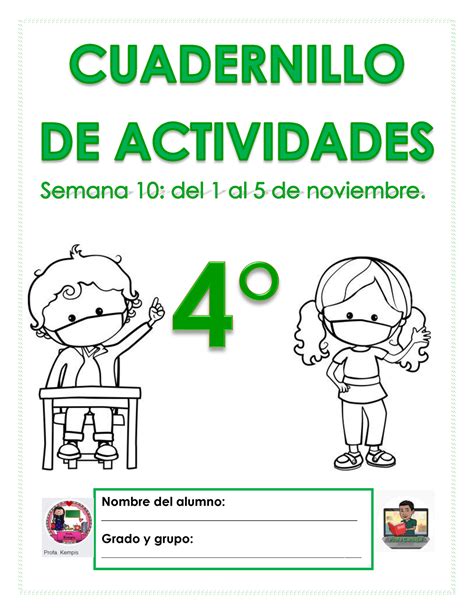 Cuadernillo De Actividades Semana 22 Image To U