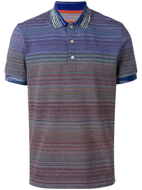 Missoni Striped Polo Shirt Striped Polo Shirt Polo Shirt Missoni