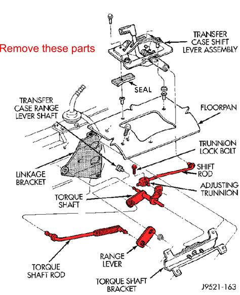 Jeep Tj Transfer Case Linkage Diagram Jeep Transfer Case Dia