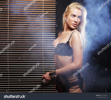 Blond Sexy Lady Lingerie Stock Photo 107219753 Shutterstock