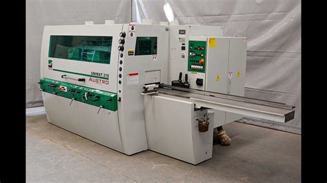 6 Head Moulder Preview And Walk Around Weinig Unimat 218 Gfp