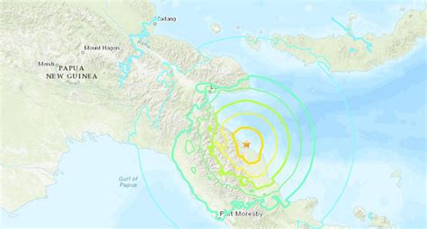 Papúa Nueva Guinea Sismo De Magnitud 69 Sacude Y Se Activa Alerta De Tsunami Terremoto