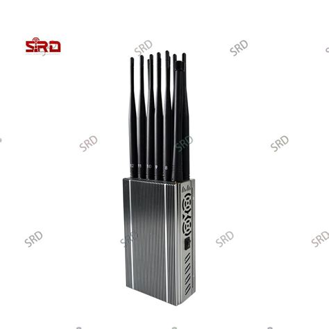 12 Bands Handheld 2g 3G 4G 5g WiFi2 4G GPS Mobile Phone Signal Jammer