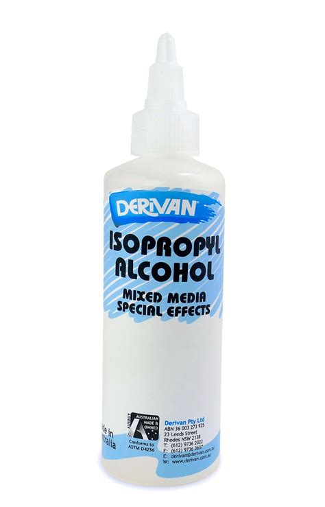 Derivan Ink Isopropyl Alcohol 135ml Au