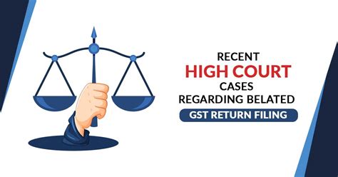 An Analysis Of Court Cases On Belated Gst Return Filing