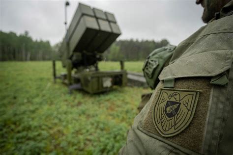 Lithuanian Air Force Trains With NASAMS Air Defence System