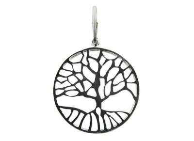 Ct White Gold Tree Of Life Pendant For The Love Of Gold