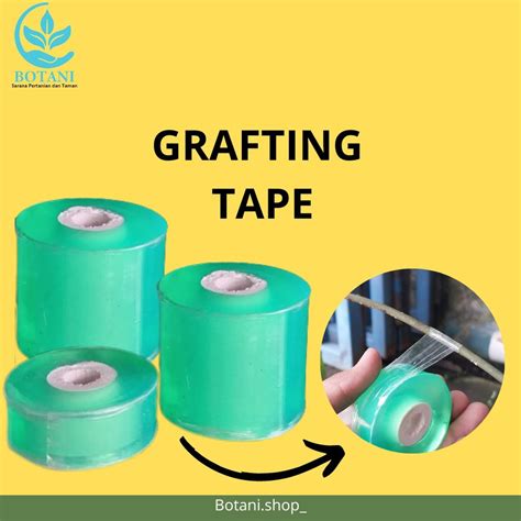 Jual Grafting Tape Plastik Okulasi Sambung Pucuk Tanaman Isolasi