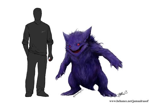 Realistic Gengar on Behance