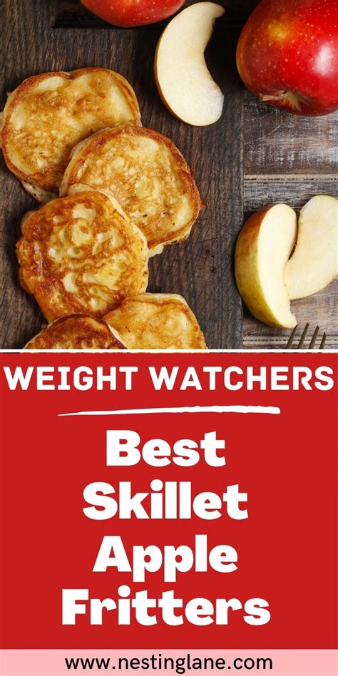 Weight Watchers Skillet Apple Fritters Nesting Lane