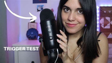 Asmr Ita Blue Yeti Trigger Test Proviamo Il Nuovo Micr Fono Youtube