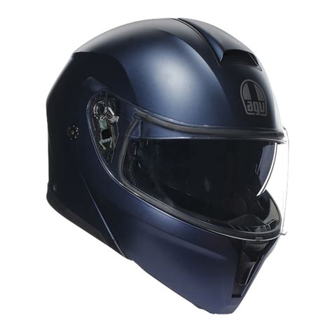 Agv Streetmodular Mono Modular Helmet Blue Matt Ag Modular