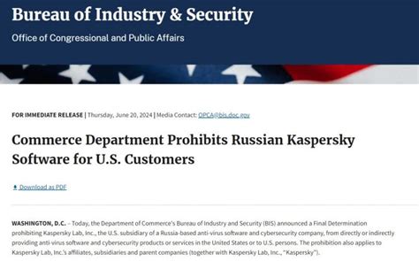 Kaspersky Banned In The Us Can You Use It At Home