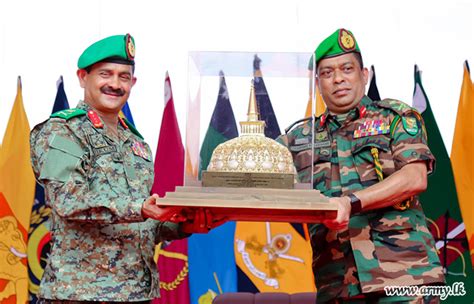 Wanni Troops Salute Commander During His Maiden Visit Sri Lanka Army