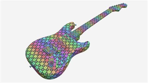 ArtStation - Electric guitar 03 | Resources