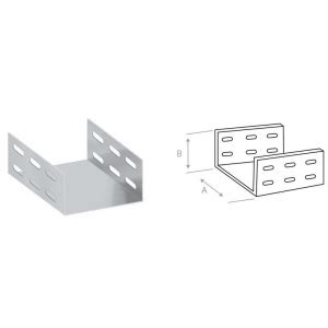 Emenda Interna U Elecon X Mm Para Eletrocalha