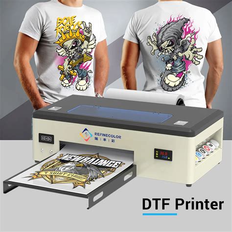 Refinecolor dtf t camisa impressora a3 direto para impressão de filme