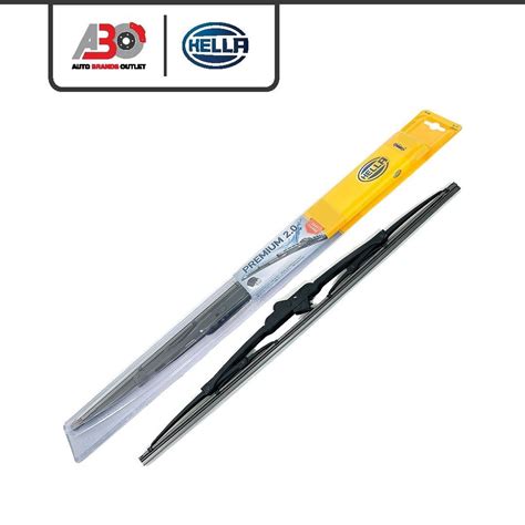 HELLA Nanotechnology Graphite Coated Universal Premium 2 0 Wiper Blade