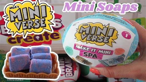 Miniverse Make It Mini Spa Berry Soap Youtube